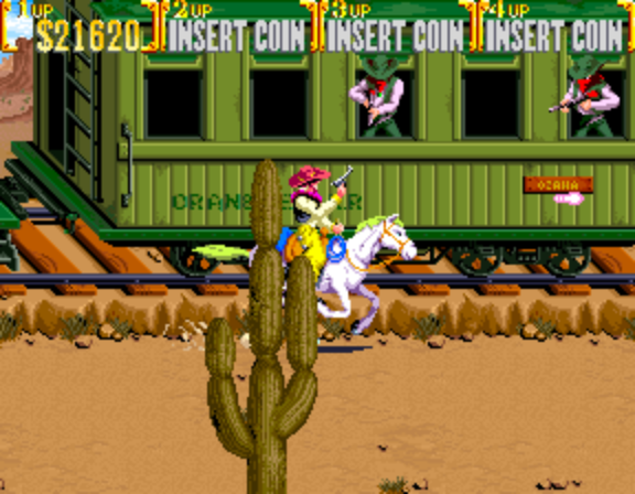 Sunset Riders (4 Players ver EAA) Screenthot 2